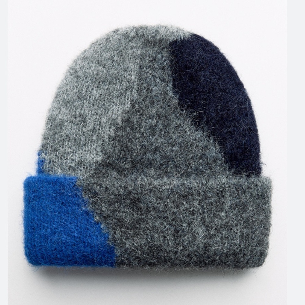 Zara NWT alpaca wool winter hat 3739/018